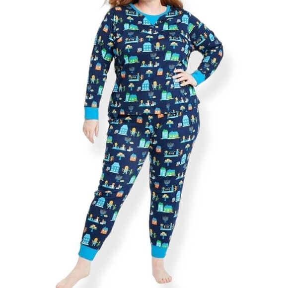 Target women's Hanukkah Pajama Set 4X - Picture 3 of 4